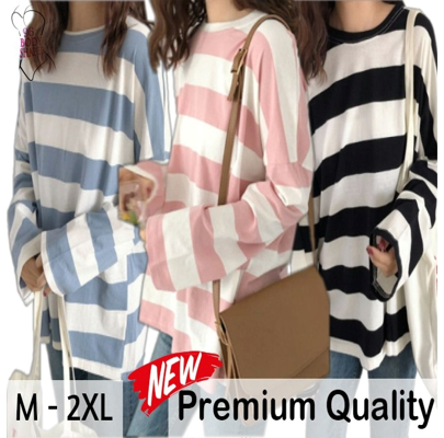 Korean Fashion T-shirt Baju Lengan Panjang