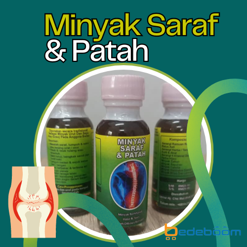 Minyak Saraf, Patah Dan Retak Tulang